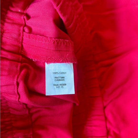 J.Crew Factory 3" Pull-on Red Boardwalk Shorts NEW - Picture 5 of 5